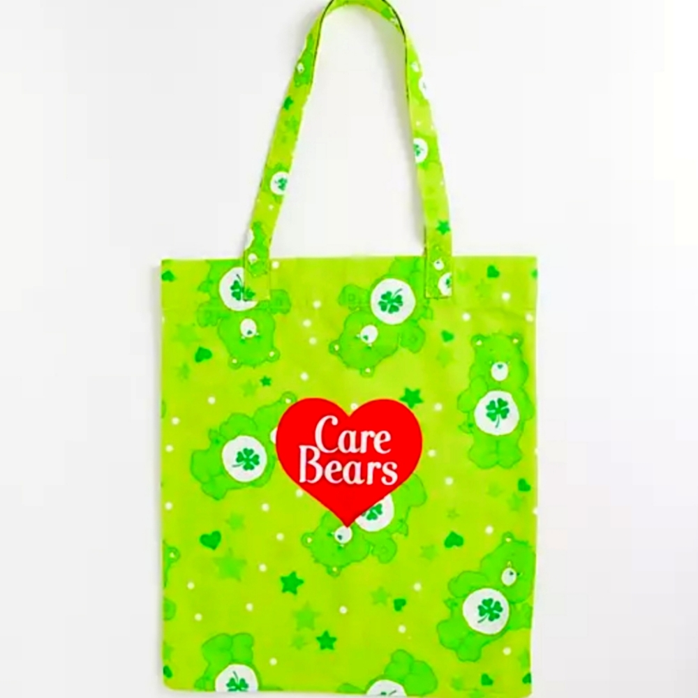 Care bear tote and coin purse set